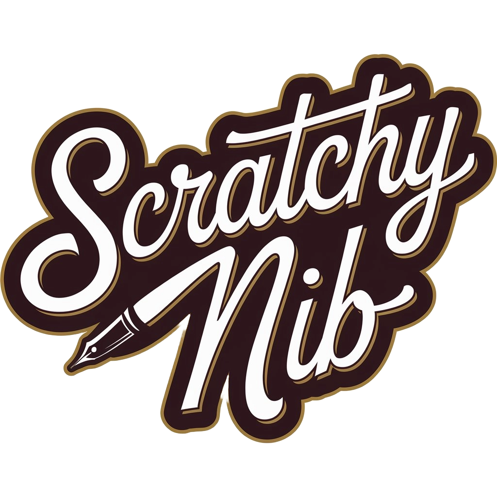 Scratchy Nib - Logo Design