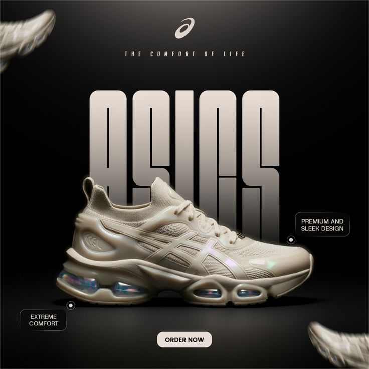 ASICS Sneakers – Product Advertisement Poster
